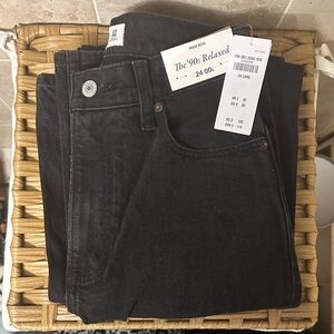 Abercrombie & Fitch Black Relaxed Jeans NWT!!
